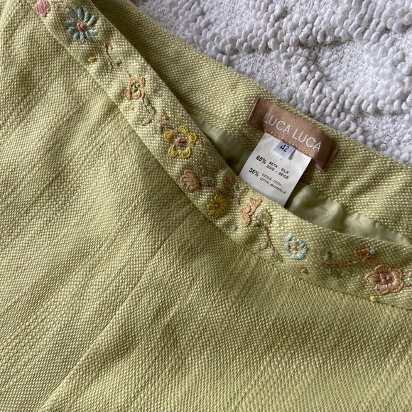 Luca Luca Silk Blend Trouser - Picture 2 of 4